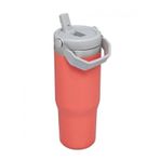 Stanley The Iceflow Flip Straw Pembe 0,89 Lt Pipetli Termos Bardak