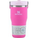 Stanley The Iceflow Flip Straw Pembe Termos 590 ml Paslanmaz Çelik Malzeme ile Aktif Hidratasyon
