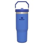 Stanley The Iceflow Flip Straw Pipetli Koyu Mavi 0.89 L Termos Bardak