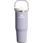 Stanley The Iceflow Flip Straw Pipetli Termos Bardak 0,89 Lt - Pembe - Gri - 890 ml