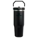 Stanley The IceFlow Flip Straw Siyah 0.89 lt Pipetli Termos