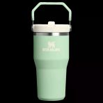 Stanley The Iceflow Flip Straw Tumbler Pistachio 0.60 lt Açık Yeşil Pipetli Termos