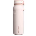 Stanley The IceFlow™ Twist & Flip Termos Su Şişesi, Pembe Kuvars (Rose Quartz), 0.70 Litre