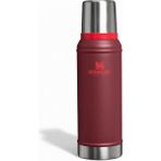 Stanley The Legendary Classic Bottle 0.94L / 1.0qt Cranberry Termos AS1011346097 - Siyah