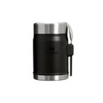 Stanley The Legendary Food Jar + Spork 0.4L Yemek Termosu 10-11353-0105 Siyah