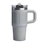 Stanley The Quencher Protour Flip Straw Tumbler 0.41 lt Ash Fade Sızdırmaz Gri Pipetli Termos