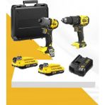 Stanley V 20 SBD715-SFMCF830B-XJ 2 Li Set Vidalama+Torklu-2 Ah 2 Adet Akü+Şarjcihazı - TÜRKİYE