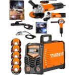 Stanrayf Alman 201SX Çift Kartlı Hava Soğutmalı İnvertör Compact Kaynak Makinesi ve Taşlama