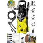 Stanrayf Alman 5300W Bakır Sargılı Otomatik Su Soğutmalı 180-200BAR Yüksek Basınçlı Bahçe Oto Yıkama Makinesi