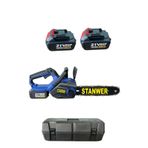 STANWER PRO ÇİFT AKÜLÜ AĞAÇ KESME MOTORU 21V 10 PİLLİ BÜYÜK AKÜ