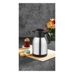 Star 2 Litre Çift Kat Paslanmaz Çelik Termos ( Piknik Kamp Outdoor Ofis Otel Kafe Okul ) - Siyah