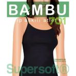 Star 701 Bambu Ip Askılı Bayan Atlet - Siyah
