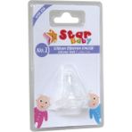 Star Baby Silikon Biberon Emziği No.1