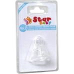 Star Baby Silikon Damaklı Biberon Emziği Yedek No.2