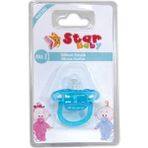 Star Baby Silikon Emzik No.1 - No: 1 - Mavi