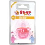 Star Baby Silikon Emzik No.2 - No: 2 - Pembe
