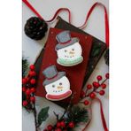 Star Bath Bomb Christmas Bath Bomb /köpüren Kardan Adam Banyo Topu / Nem Bombası 2 Adet 120 gr