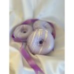 Star Bath Bomb Xxl 3 Adet Lavender Donut Köpüren Banyo Topu, Küvet Topu , Jakuzi Köpüğü