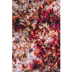 star bathbomb starbomb Bomb Gül Yapraklı Gül Kokulu Himalaya Tuzlu Banyo Tuzu 300 gr