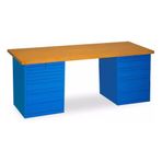 Star Çelik 2130 mm 9 Çekmeceli Dolaplı Çalışma Tezgahı