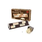 STAR Deluxe Ahşap Okey Takımı - Koyu Renk gnsRKFaz4071