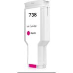 Star Film Hp 738XL 676M7A Kırmızı Yüksek Kapasiteli Muadil Kartuş 300ML Hp T850, Hp T950 - Renkli