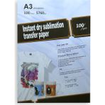 Star Film Profesyonel A3 100 Gsm Sublimasyon Transfer Baskı Kağıdı 50 Sayfa