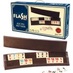 Star Flash Oval Ağaç Okey Takımı - Ahşap