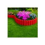 Star Gardentools BahçeShop Star Garden KIRMIZI Çim Bordürü 2.3 Metre Çim Ayırıcı