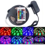 Star Global Kumandalı Trafolu Rgb Şerit LED Animasyonlu Tak Çalıştır Rgb Şerit Işık Aydınlatma 5 Metre