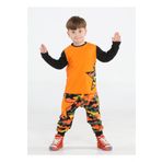 Star Kamuflaj Baggy Pantolon + T-shirt Takım