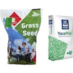 Star Karışım Ithal Çim Tohumu - 10 kg + Çim Gübresi - 10 kg