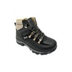 Star Kids 4476 Kürklü Trekking Patik Çocuk Bot Siyah Oraj