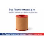 Star Light Bez Flaster 10 cm x 5 M Sabitleyici Tıbbi Bant Kahverengi Bez Flaster Güçlü Yapışkanlı 1 Adet