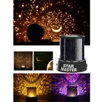 Star Master Gece Lambasi Renkli Yildizli Gokyuzu Projeksiyon Yansitmali Cocuk Bebek Odasi Lamba