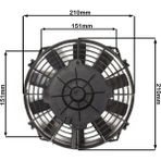 Star Motor Company 8 Inç 120 Wat 24 Volt Emici Axıel Fan