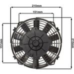 STAR MOTOR COMPANY 8 İNÇ 120 WAT 24 VOLT ÜFLEYİCİ AXIEL FAN