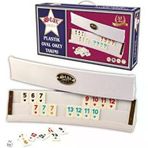 Star Okey Plastik Oval Okey Takımı Açık Renk