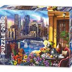 Star Oyun Uyumayan Şehir Brooklyn 2000 Parça Puzzle