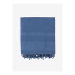 Star Pamuk Koltuk Şalı Denim Rengi 140x170