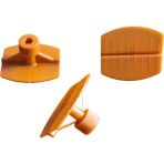 Star Pdr Boyasız Göçük Düzeltme Plastiği Elips Düz 36X33Mm Turuncu 10 Adet