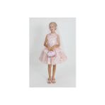 Star Pearl Kids Kız Çocuk Çiçekli Elbise - 7 - 8 Yaş - Pudra
