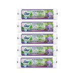Star Plus Star Büzgülü Çöp Torbası / Poşeti - Orta Boy 55x60 - Lavanta Kokulu - 5 Rulo = 50' Li