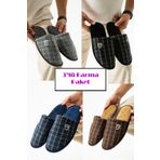 star shoes 3'lü Kışlık Ev Terliği Kışlık Terlik Misafir Terliği