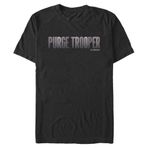 STAR WARS Big & Tall Jedi Fallen Order Purge Trooper Erkek Üst Kısa Kollu Tişört, Siyah - Jedi Fallen Order Purge Trooper Logosu, 3XL Uzun