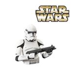 Star Wars Clone Trooper Bust Bank Kumbara