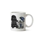 Star Wars Darth Vader R2-D2 Death Star Bin iki Tarafı Baskılı Kupa Bardak