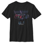 STAR WARS Jedi: Fallen Order Retro Robo Boy's Solid Crew Tee, Black, Small