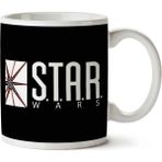 Star Wars Labs Flash Dc Comics White Iki Tarafı Baskılı Kupa Bardak