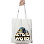 Star Wars LEGO Iki Taraf Kalıcı Yıkanabilir Okul Plaj Omuz Bez Çanta